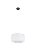Lámpara de techo pantalla de tela MADELINE Ø40cm altura ajustable bombilla excl. 1x E27 max. 10W IP20