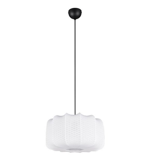 Lámpara de techo pantalla de tela MADELINE Ø40cm altura ajustable bombilla excl. 1x E27 max. 10W IP20