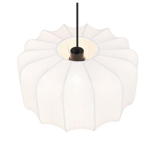 Lámpara de techo pantalla de tela MADELINE Ø40cm altura ajustable bombilla excl. 1x E27 max. 10W IP20