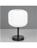 Lámpara de sobremesa con interruptor MADELINE pantalla de tela Ø20cm bombilla excl. 1x E27 max. 10W IP20