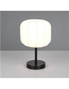 Lampe de table MADELINE avec interrupteur abat-jour tissu Ø20cm ampoule excl. 1x E27 max. 10 W IP20 2