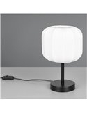 Lampe de table MADELINE avec interrupteur abat-jour tissu Ø20cm ampoule excl. 1x E27 max. 10 W IP20