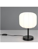 Luminária de mesa MADELINE com abajur de tecido com interruptor, lâmpada de Ø20cm, excl. 1x E27 máx. 10 W IP20