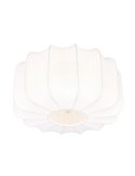 Plafón de techo con pantalla de tela MADELINE Ø40cm bombilla excl. 1x E27 max. 10W IP20