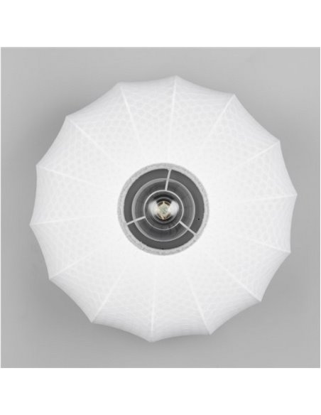 Luminária de teto com cúpula de tecido MADELINE Ø40cm sem lâmpada. 1x E27 máx. 10 W IP20