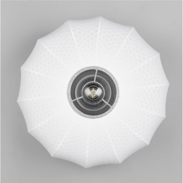 Plafonnier avec abat-jour en tissu MADELINE Ø40cm sans ampoule. 1x E27 max. 10 W IP20