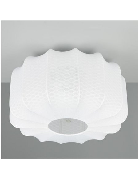 Luminária de teto com cúpula de tecido MADELINE Ø40cm sem lâmpada. 1x E27 máx. 10 W IP20