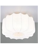 Plafón de techo con pantalla de tela MADELINE Ø40cm bombilla excl. 1x E27 max. 10W IP20