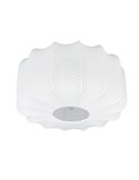 Plafón de techo con pantalla de tela MADELINE Ø40cm bombilla excl. 1x E27 max. 10W IP20