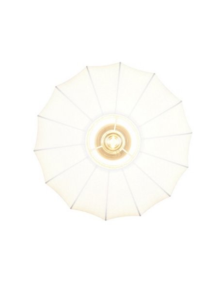 Plafón de techo con pantalla de tela MADELINE Ø40cm bombilla excl. 1x E27 max. 10W IP20