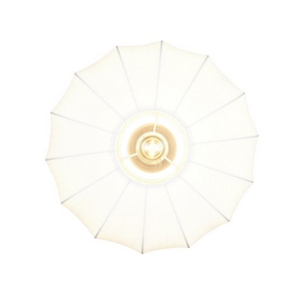 Plafonnier avec abat-jour en tissu MADELINE Ø40cm sans ampoule. 1x E27 max. 10 W IP20