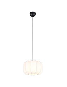 Lámpara de techo pantalla de tela MADELINE Ø25cm altura ajustable bombilla excl. 1x E27 max. 10W IP20