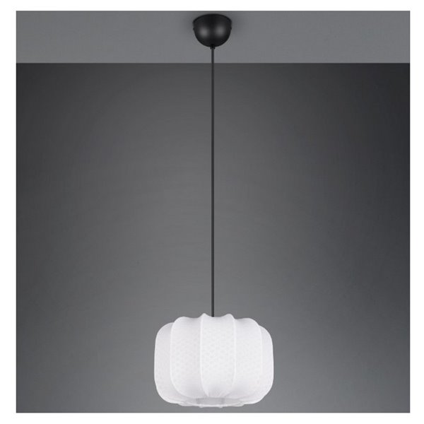 Lámpara de techo pantalla de tela MADELINE Ø25cm altura ajustable bombilla excl. 1x E27 max. 10W IP20