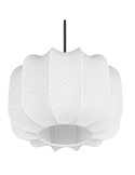 Lámpara de techo pantalla de tela MADELINE Ø25cm altura ajustable bombilla excl. 1x E27 max. 10W IP20