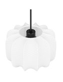 Lámpara de techo pantalla de tela MADELINE Ø25cm altura ajustable bombilla excl. 1x E27 max. 10W IP20