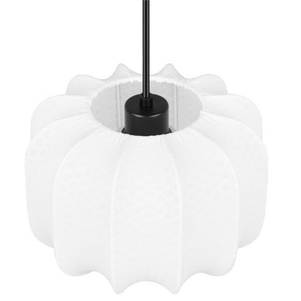 Lámpara de techo pantalla de tela MADELINE Ø25cm altura ajustable bombilla excl. 1x E27 max. 10W IP20