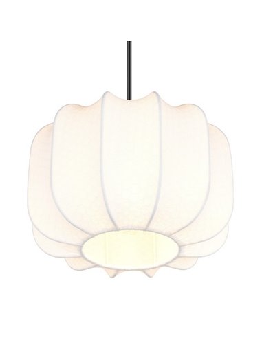 Lámpara de techo pantalla de tela MADELINE Ø25cm altura ajustable bombilla excl. 1x E27 max. 10W IP20