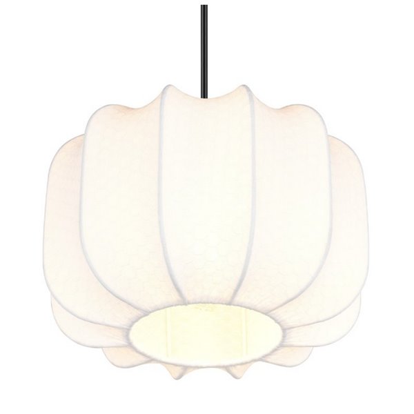 Lámpara de techo pantalla de tela MADELINE Ø25cm altura ajustable bombilla excl. 1x E27 max. 10W IP20