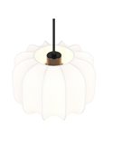 Luminária de teto com cúpula de tecido MADELINE Lâmpada ajustável em altura de Ø25 cm, excl. 1x E27 máx. 10 W IP20