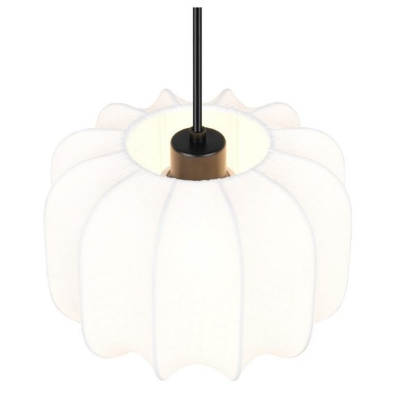 Lámpara de techo pantalla de tela MADELINE Ø25cm altura ajustable bombilla excl. 1x E27 max. 10W IP20