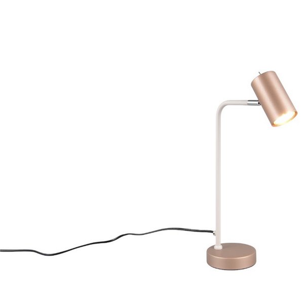 Lampe de table MARLEY type spot interrupteur et câble intégrés ampoule excl. 1x GU10 max. 5 W IP20