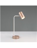 Lampe de table MARLEY type spot interrupteur et câble intégrés ampoule excl. 1x GU10 max. 5 W IP20