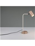 Lampe de table MARLEY type spot interrupteur et câble intégrés ampoule excl. 1x GU10 max. 5 W IP20