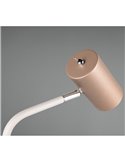 Lámpara de sobremesa MARLEY tipo foco interruptor integrado y cable bombilla excl. 1x GU10 max. 5W IP20