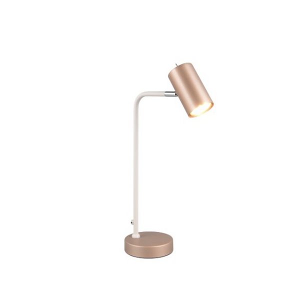 Lampe de table MARLEY type spot interrupteur et câble intégrés ampoule excl. 1x GU10 max. 5 W IP20