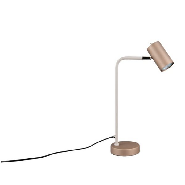 Lámpara de sobremesa MARLEY tipo foco interruptor integrado y cable bombilla excl. 1x GU10 max. 5W IP20