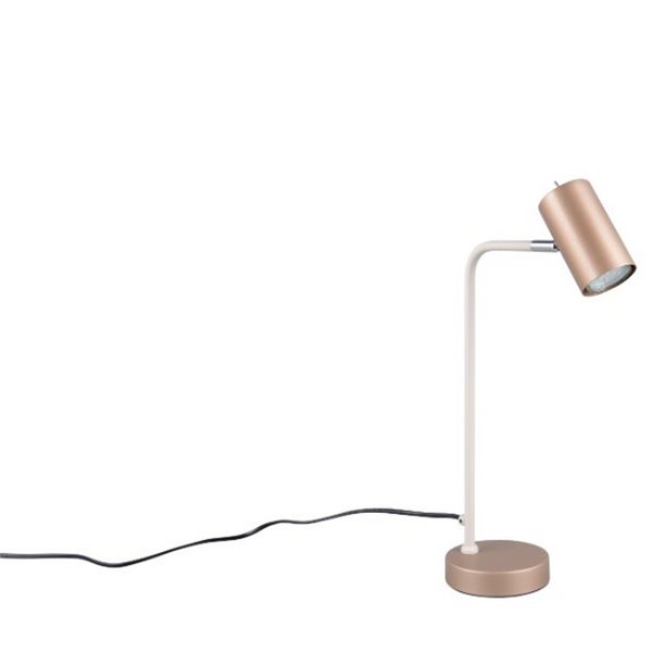 Lampe de table MARLEY type spot interrupteur et câble intégrés ampoule excl. 1x GU10 max. 5 W IP20