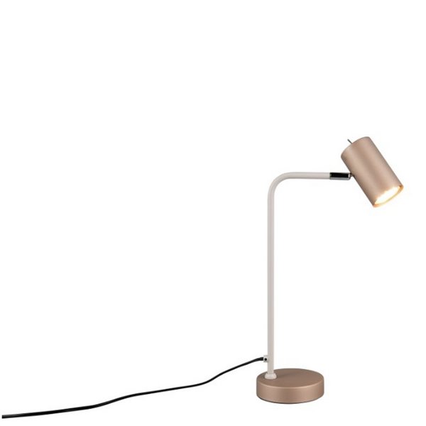 Lampe de table MARLEY type spot interrupteur et câble intégrés ampoule excl. 1x GU10 max. 5 W IP20