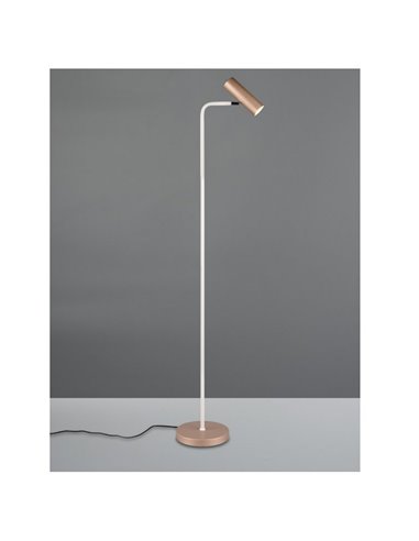 Lampadaire MARLEY type spot interrupteur et câble intégrés ampoule excl. 1x GU10 max. 5 W IP20