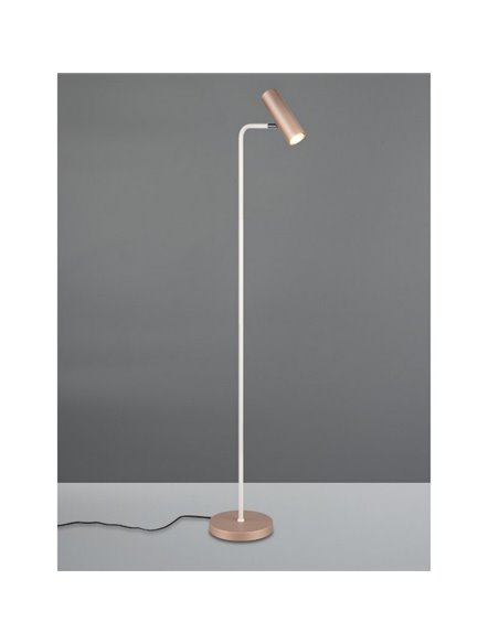Lampadaire MARLEY type spot interrupteur et câble intégrés ampoule excl. 1x GU10 max. 5 W IP20