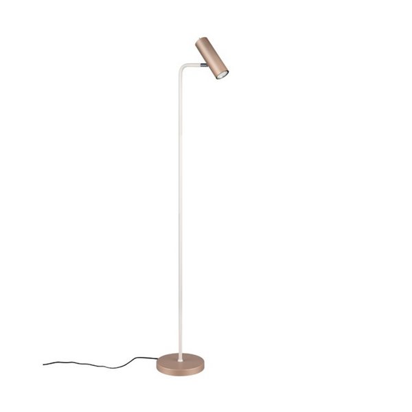 Lámpara de pie MARLEY tipo foco interruptor integrado y cable bombilla excl. 1x GU10 max. 5W IP20