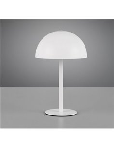 Lámpara de sobremesa LED tipo seta MUNOZ ↕21cm recargable USB y función táctil 1,3W 1x 120lm, 3000K IP20 2