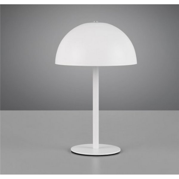 Lámpara de sobremesa LED tipo seta MUNOZ ↕21cm recargable USB y función táctil 1,3W 1x 120lm, 3000K IP20