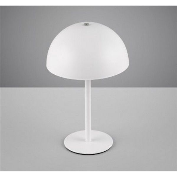 Lámpara de sobremesa LED tipo seta MUNOZ ↕21cm recargable USB y función táctil 1,3W 1x 120lm, 3000K IP20