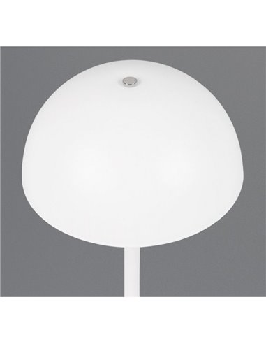 Lámpara de sobremesa LED tipo seta MUNOZ ↕21cm recargable USB y función táctil 1,3W 1x 120lm, 3000K IP20