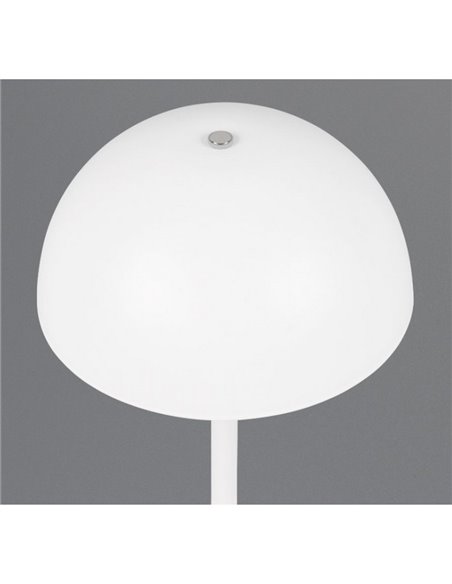 Lámpara de sobremesa LED tipo seta MUNOZ ↕21cm recargable USB y función táctil 1,3W 1x 120lm, 3000K IP20