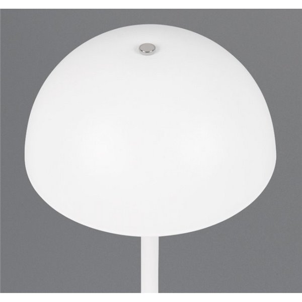 Lámpara de sobremesa LED tipo seta MUNOZ ↕21cm recargable USB y función táctil 1,3W 1x 120lm, 3000K IP20