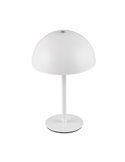 Lámpara de sobremesa LED tipo seta MUNOZ ↕21cm recargable USB y función táctil 1,3W 1x 120lm, 3000K IP20