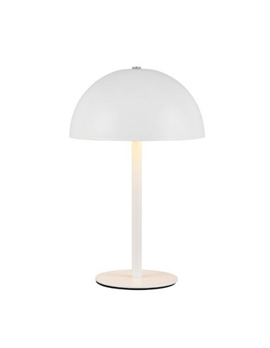 MUNOZ Lâmpada de mesa LED cogumelo ↕21cm USB recarregável e função de toque 1,3 W 1x 120lm, 3000K IP20