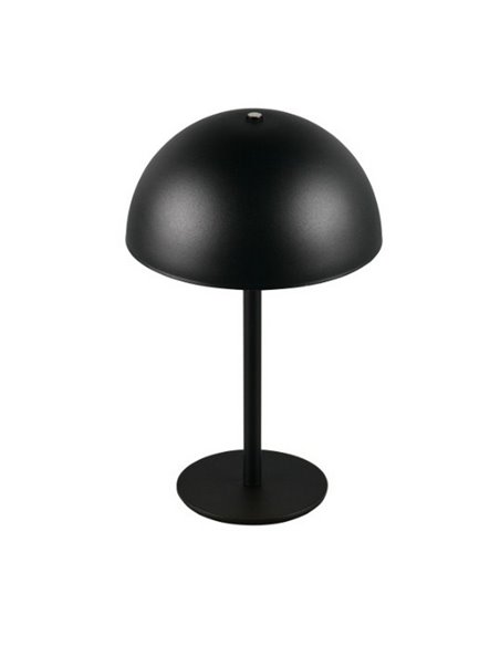 Lámpara LED de sobremesa recargable MUNOZ ↕21cm recargable USB 3 niveles de luz 1,3W 1x 120lm, 3000K IP20
