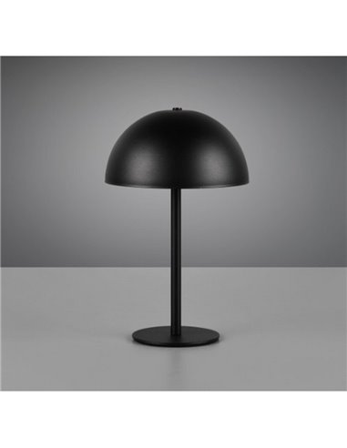 Lámpara LED de sobremesa recargable MUNOZ ↕21cm recargable USB 3 niveles de luz 1,3W 1x 120lm, 3000K IP20