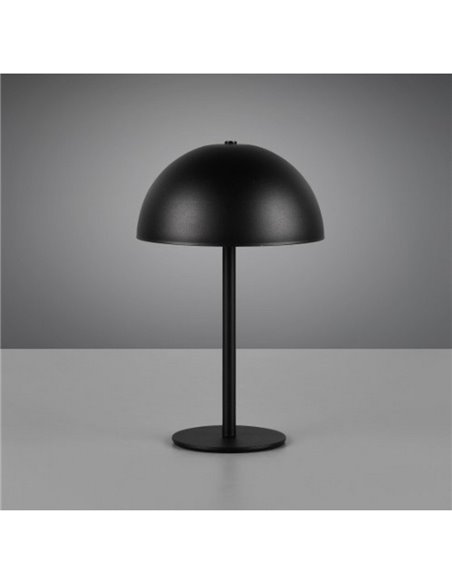 Lampe de table LED rechargeable MUNOZ ↕21cm USB rechargeable 3 niveaux d'éclairage 1,3W 1x 120lm, 3000K IP20