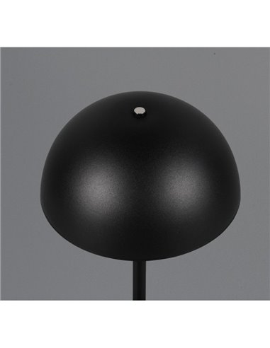 Lámpara LED de sobremesa recargable MUNOZ ↕21cm recargable USB 3 niveles de luz 1,3W 1x 120lm, 3000K IP20