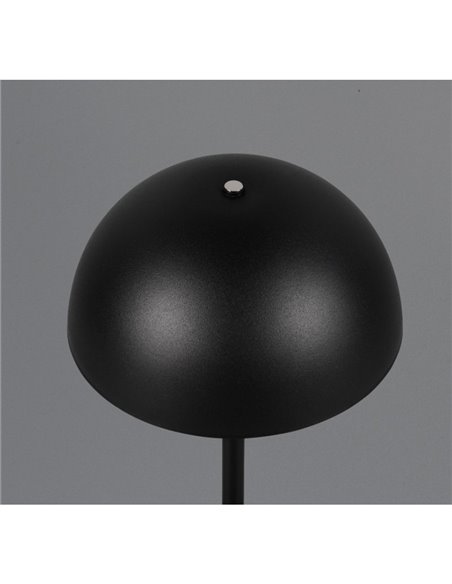 Lámpara LED de sobremesa recargable MUNOZ ↕21cm recargable USB 3 niveles de luz 1,3W 1x 120lm, 3000K IP20