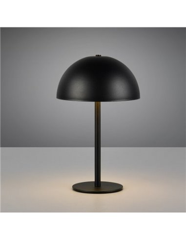 Lámpara LED de sobremesa recargable MUNOZ ↕21cm recargable USB 3 niveles de luz 1,3W 1x 120lm, 3000K IP20