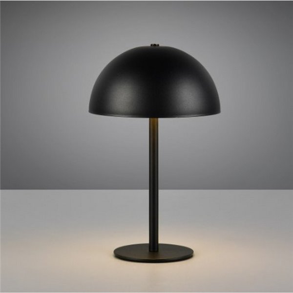 Lámpara LED de sobremesa recargable MUNOZ ↕21cm recargable USB 3 niveles de luz 1,3W 1x 120lm, 3000K IP20